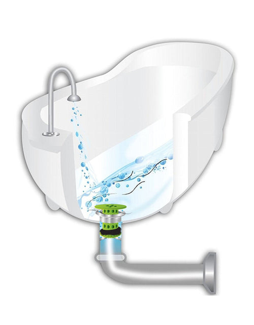 Load image into Gallery viewer, TubShroom (Green) The Hair Catcher That Prevents Clogged Tub Drains by TubShroom.com

