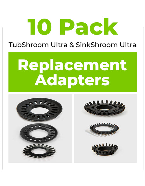 Load image into Gallery viewer, Replacement Adapters Pack for TubShroom Ultra and SinkShroom Ultra by TubShroom.com
