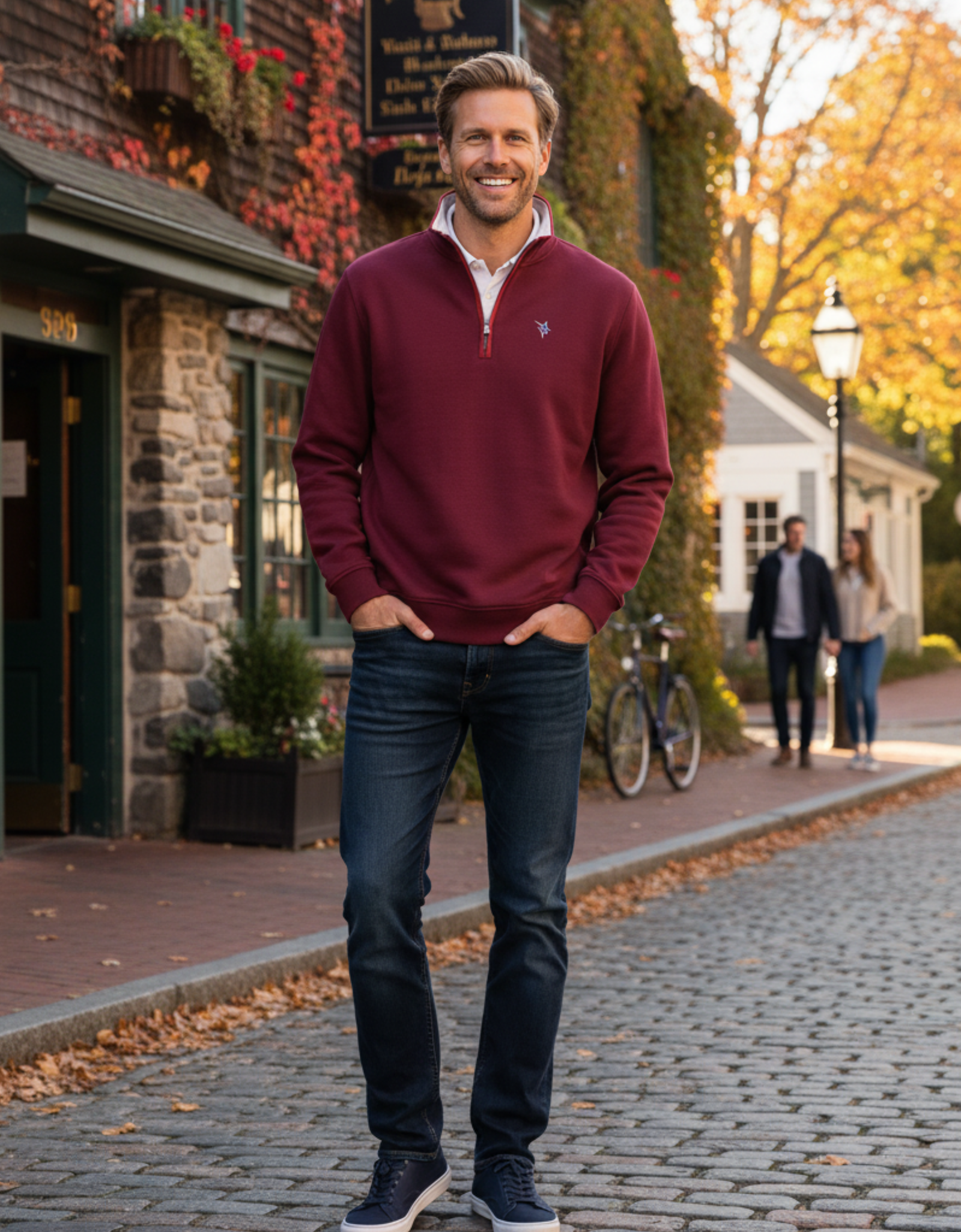Turnberry Quarter Zip Smooth Knit