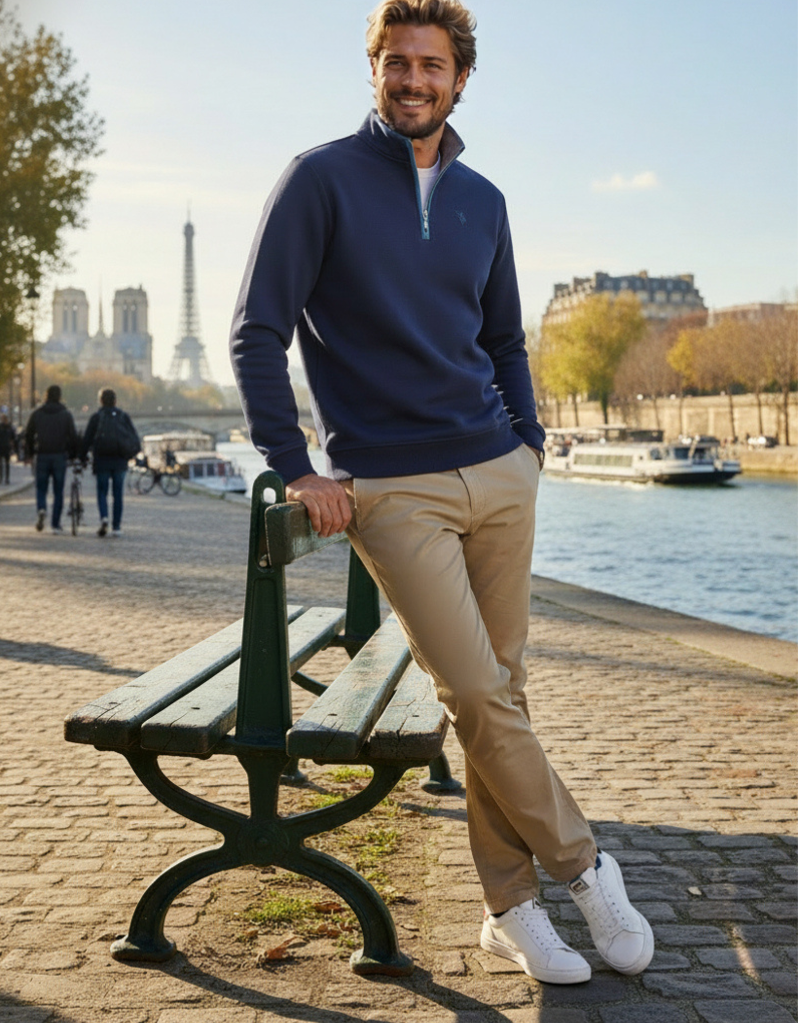 Turnberry Quarter Zip Smooth Knit