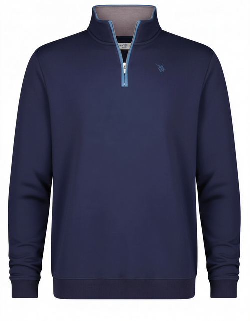 Load image into Gallery viewer, Turnberry Quarter Zip Smooth Knit
