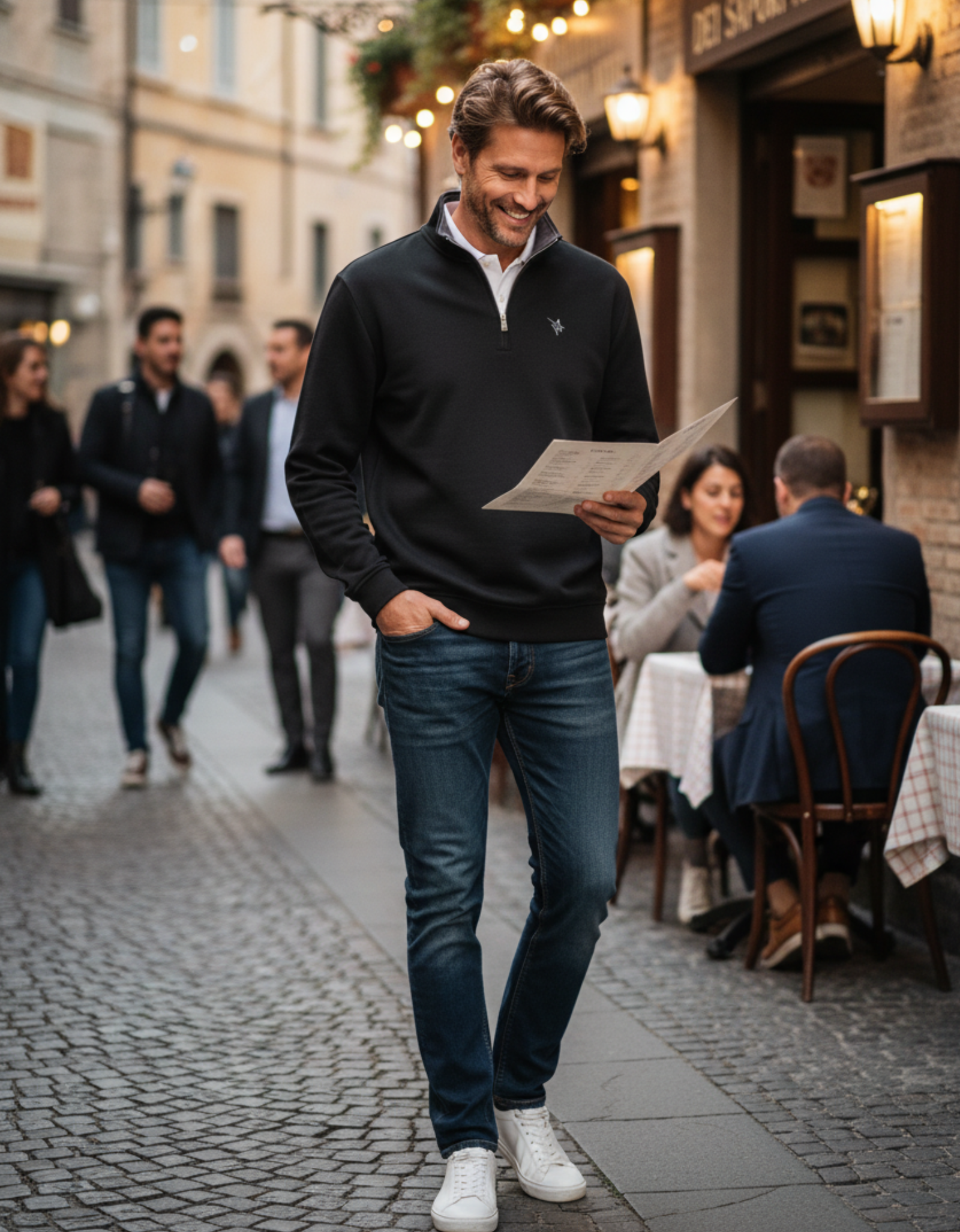 Turnberry Quarter Zip Smooth Knit