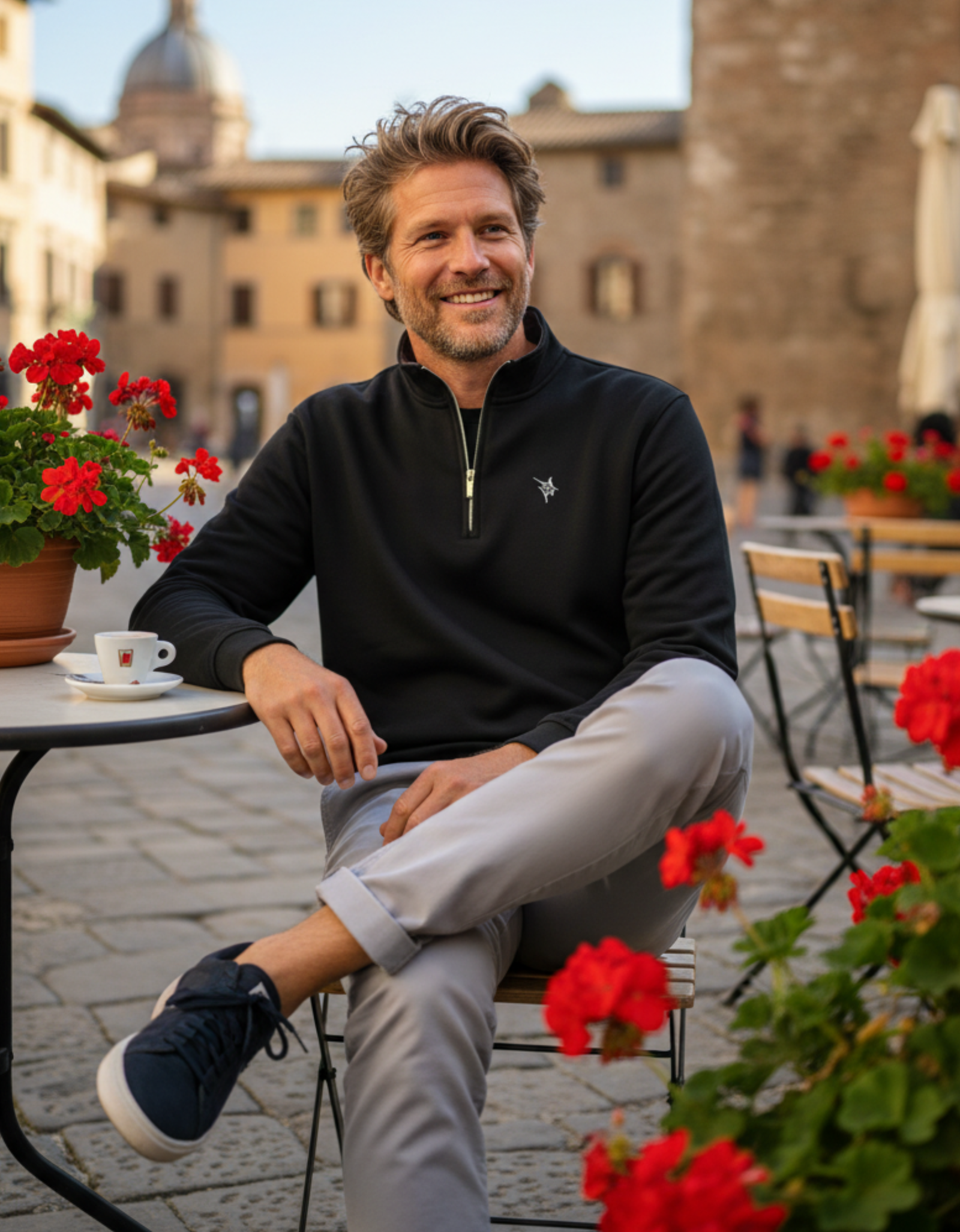 Turnberry Quarter Zip Smooth Knit