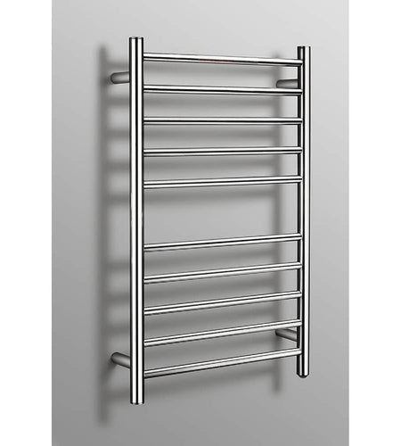 10 bar Stainless Steel Wall Mounted Electric Towel Warmer by Pursonic