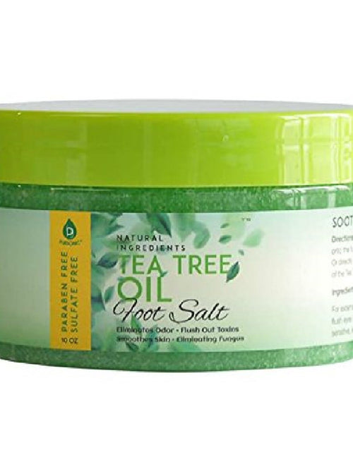Load image into Gallery viewer, Tea Tree Oil Foot Salt 10 Oz by Pursonic
