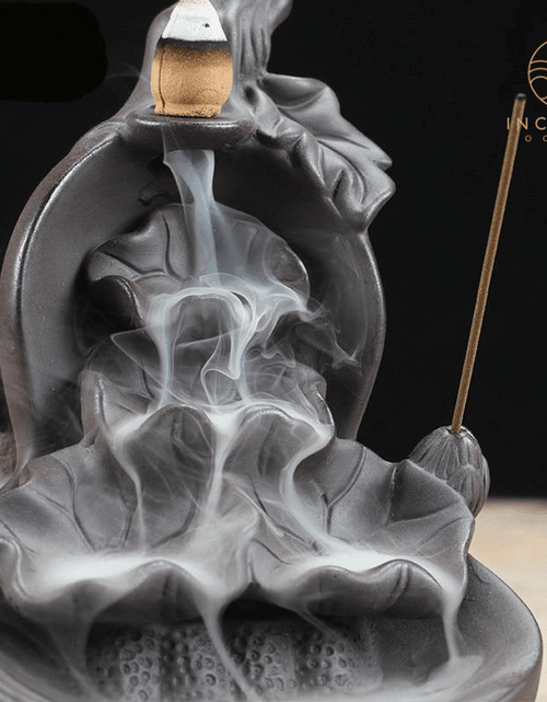 Load image into Gallery viewer, Teahouse Decor Waterfall Incense Burner by incenseocean
