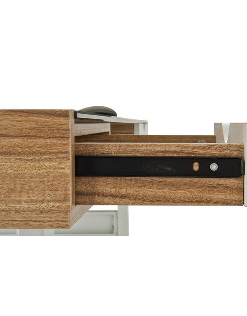 Load image into Gallery viewer, Techni Mobili Compact Computer Desk with Multiple Storage, Walnut by Level Up Desks
