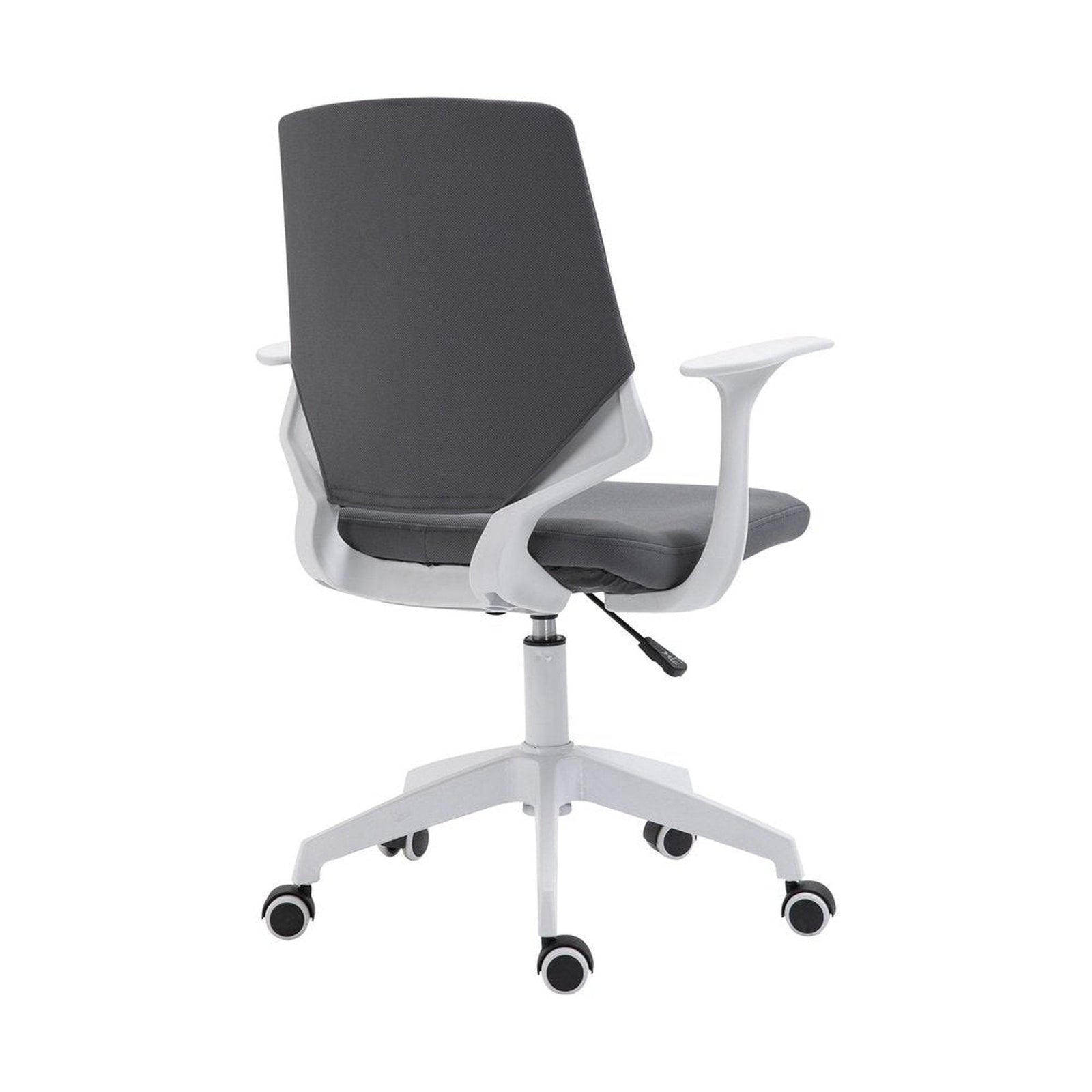 Techni Mobili Height Adjustable Mid Back Office Chair, Grey by Level Up Desks