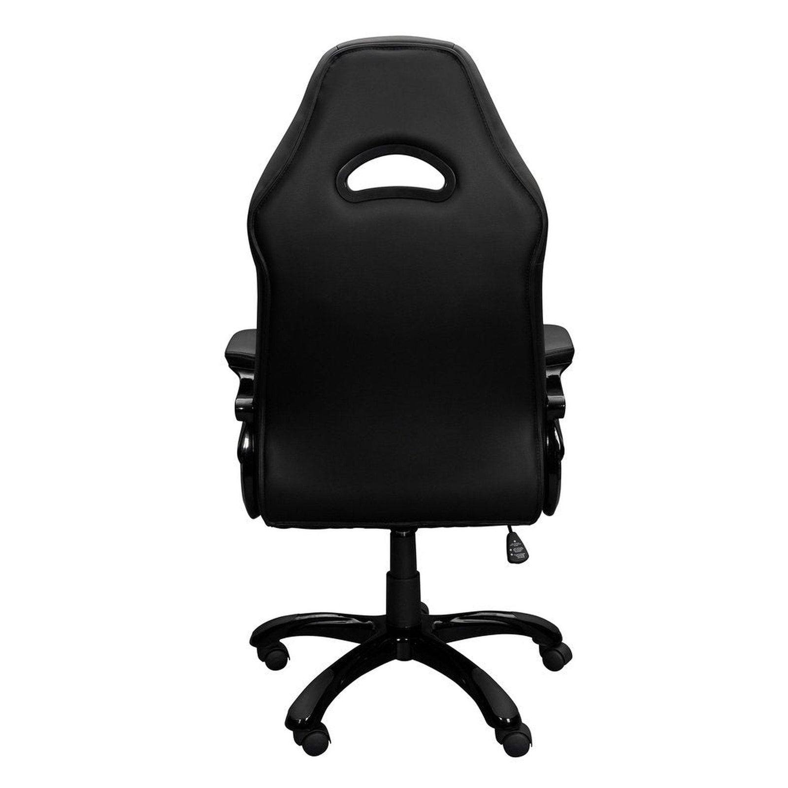 Techni Mobili High Back Executive Sport Race Office Chair, Black by Level Up Desks