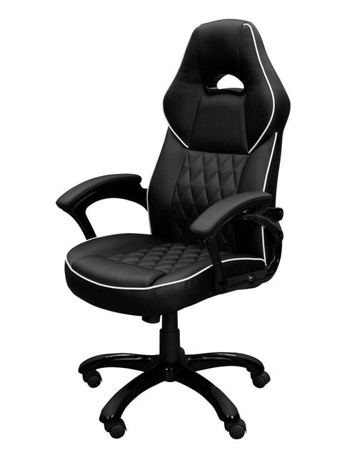 Load image into Gallery viewer, Techni Mobili High Back Executive Sport Race Office Chair, Black by Level Up Desks
