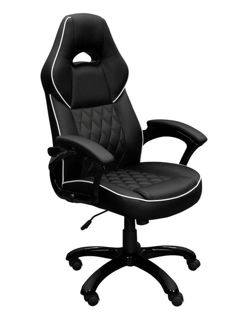 Load image into Gallery viewer, Techni Mobili High Back Executive Sport Race Office Chair, Black by Level Up Desks
