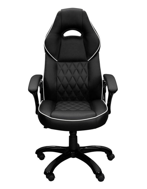 Load image into Gallery viewer, Techni Mobili High Back Executive Sport Race Office Chair, Black by Level Up Desks
