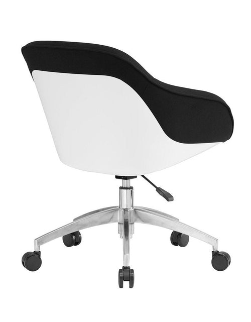 Load image into Gallery viewer, Techni Mobili Home Office Upholstered Task Chair, Black by Level Up Desks
