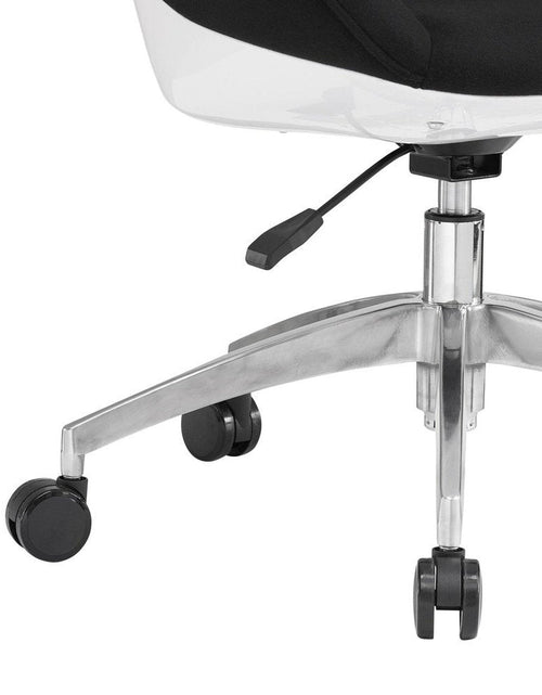 Load image into Gallery viewer, Techni Mobili Home Office Upholstered Task Chair, Black by Level Up Desks
