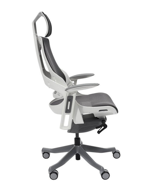 Load image into Gallery viewer, Techni Mobili LUX Ergonomic Executive Chair, Grey by Level Up Desks
