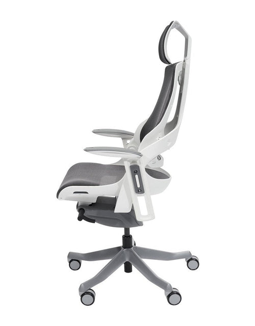 Load image into Gallery viewer, Techni Mobili LUX Ergonomic Executive Chair, Grey by Level Up Desks
