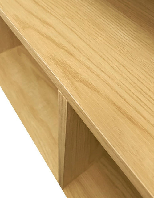 Load image into Gallery viewer, Techni Mobili L-Shape Corner Desk with Multiple Storage, Oak by Level Up Desks
