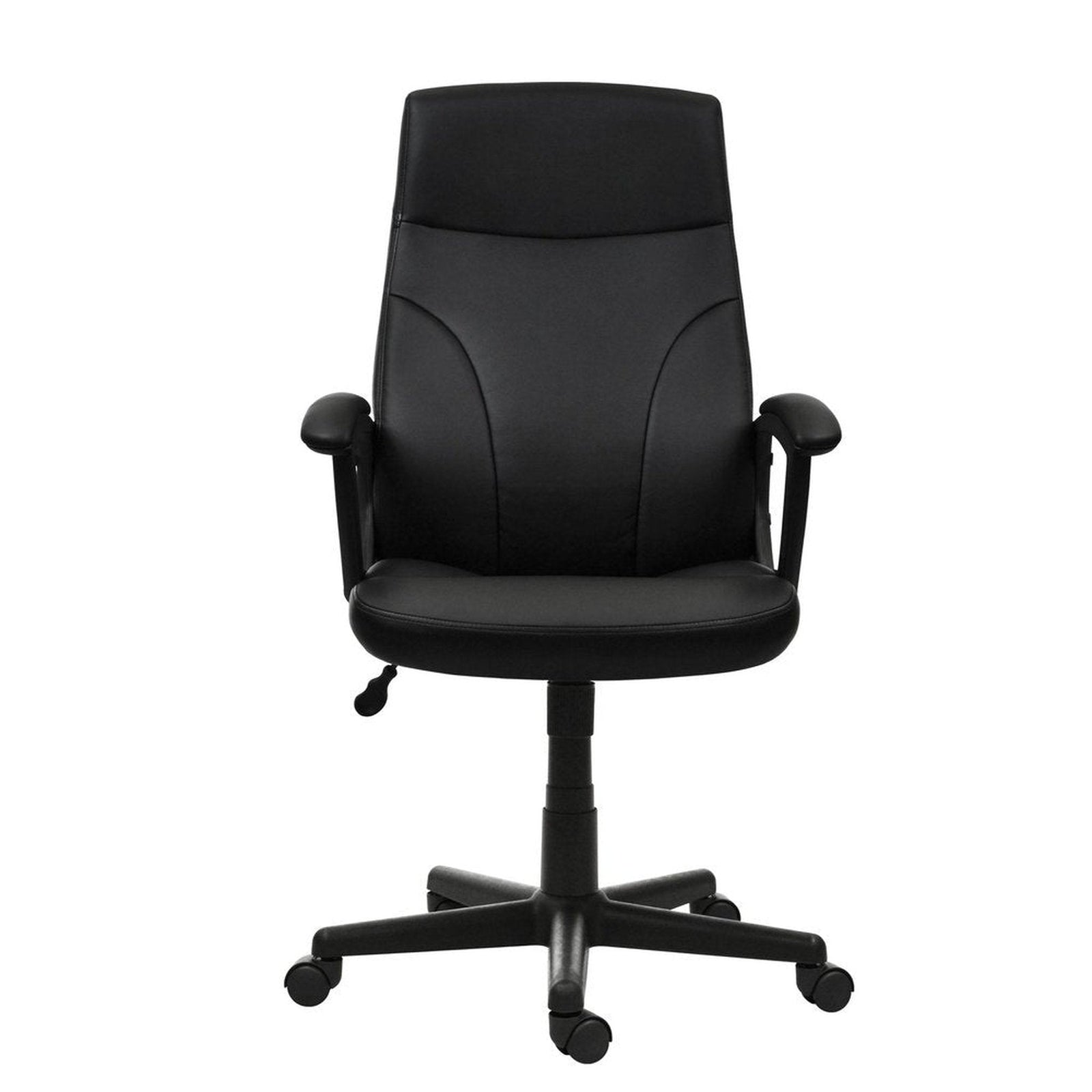 Techni Mobili Medium Back Executive Office Chair, Black by Level Up Desks