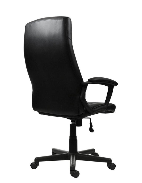 Load image into Gallery viewer, Techni Mobili Medium Back Executive Office Chair, Black by Level Up Desks

