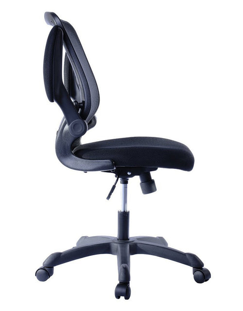 Load image into Gallery viewer, Techni Mobili Mesh Task Office Chair with Flip-Up Arms, Black by Level Up Desks
