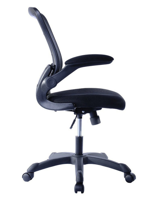 Load image into Gallery viewer, Techni Mobili Mesh Task Office Chair with Flip-Up Arms, Black by Level Up Desks
