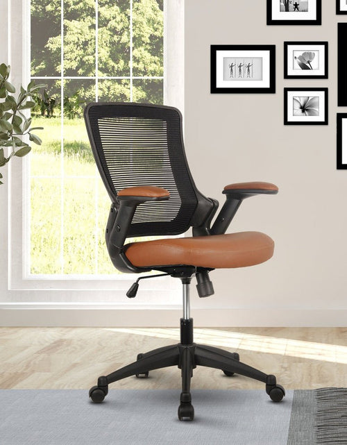 Load image into Gallery viewer, Techni Mobili Mid-Back Mesh Task Office Chair with Height Adjustable Arms by Level Up Desks
