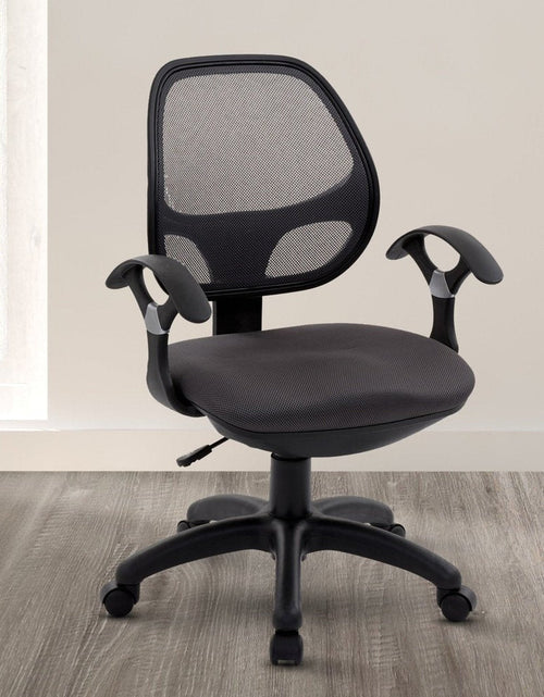Load image into Gallery viewer, Techni Mobili Midback Mesh Task Office Chair, Black by Level Up Desks

