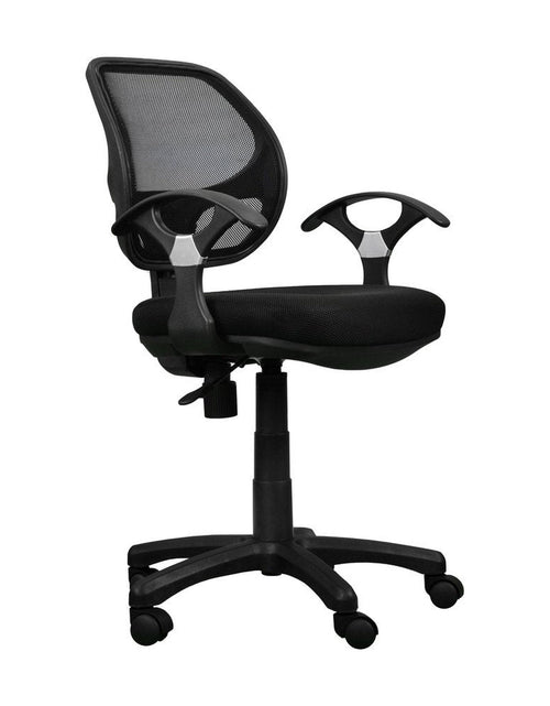 Load image into Gallery viewer, Techni Mobili Midback Mesh Task Office Chair, Black by Level Up Desks
