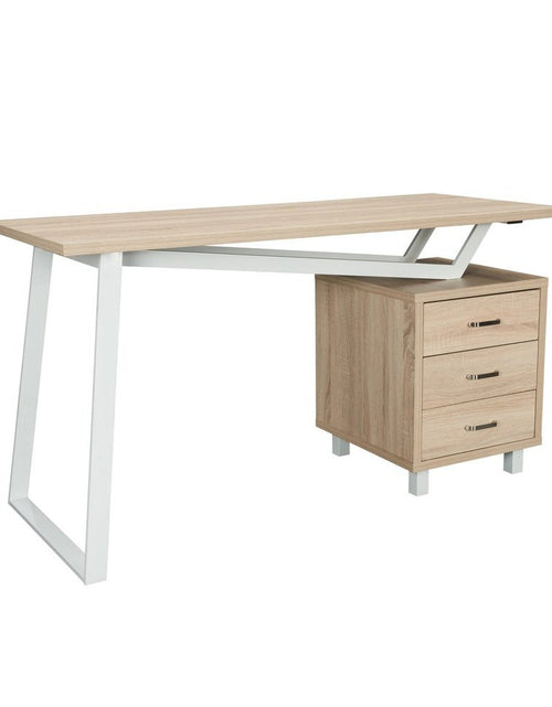 Load image into Gallery viewer, Techni Mobili Modern Design Computer Desk with Storage, Sand by Level Up Desks
