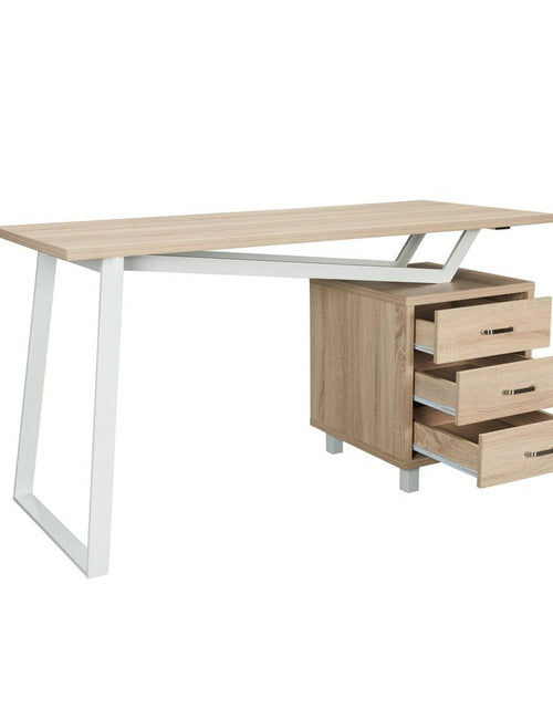 Load image into Gallery viewer, Techni Mobili Modern Design Computer Desk with Storage, Sand by Level Up Desks
