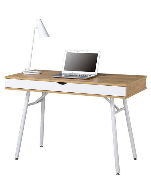 Load image into Gallery viewer, Techni Mobili Modern Multi Storage Computer Desk with Storage, Pine by Level Up Desks
