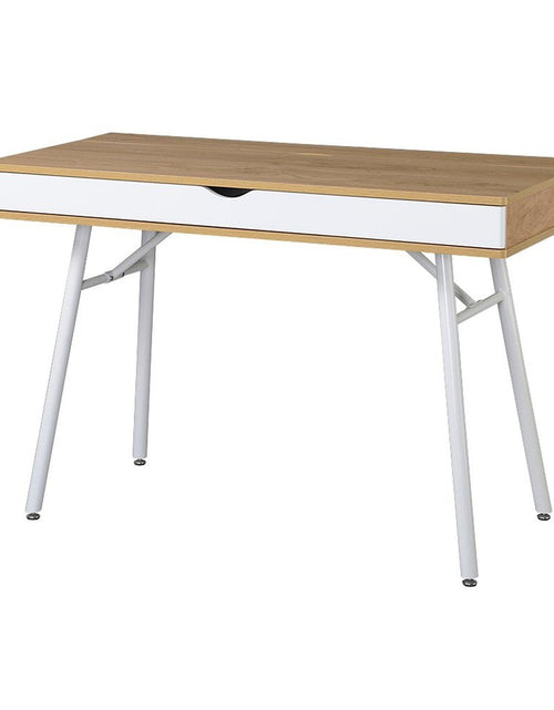 Load image into Gallery viewer, Techni Mobili Modern Multi Storage Computer Desk with Storage, Pine by Level Up Desks
