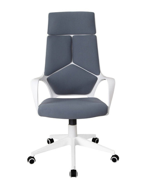 Load image into Gallery viewer, Techni Mobili Modern Studio Office Chair, Grey/White by Level Up Desks
