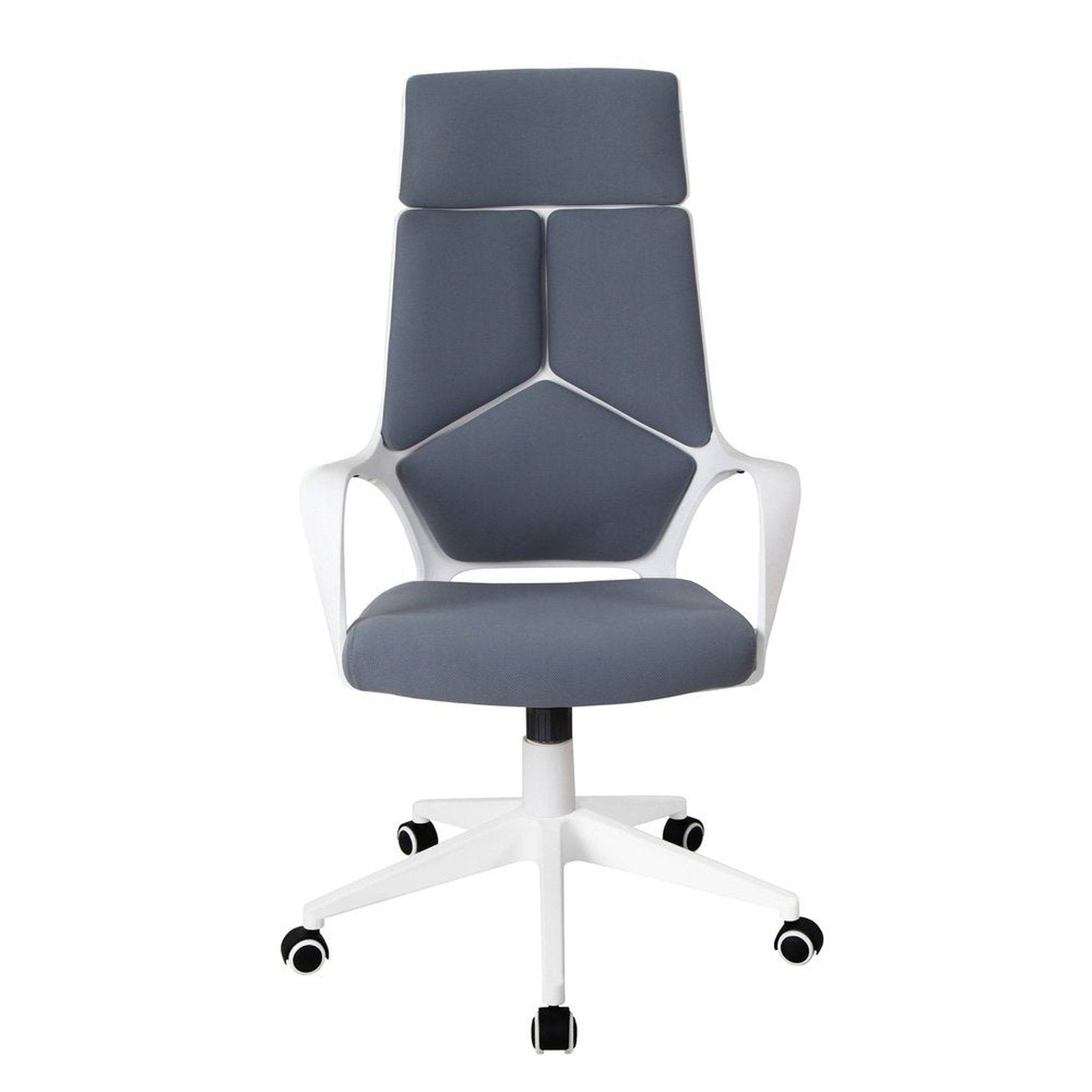 Techni Mobili Modern Studio Office Chair, Grey/White by Level Up Desks