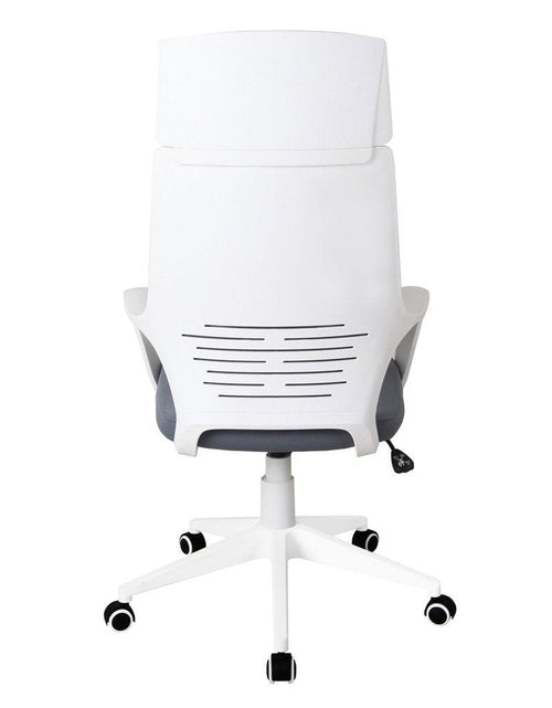 Load image into Gallery viewer, Techni Mobili Modern Studio Office Chair, Grey/White by Level Up Desks
