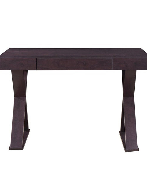 Load image into Gallery viewer, Techni Mobili Trendy Writing Desk with Drawer, Espresso by Level Up Desks
