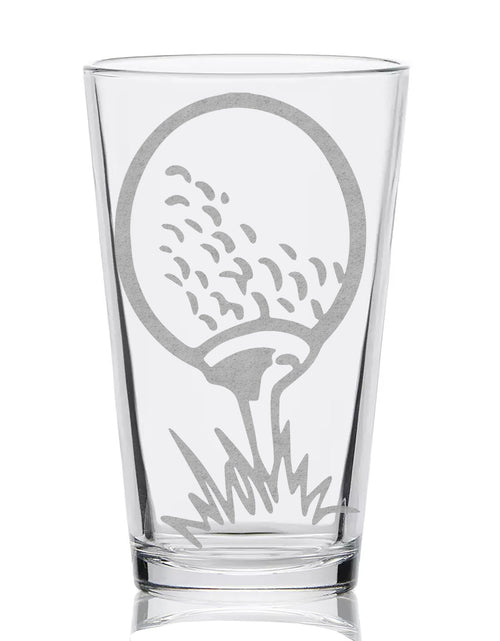 Load image into Gallery viewer, GOLF Pint Glasses by LumEngrave
