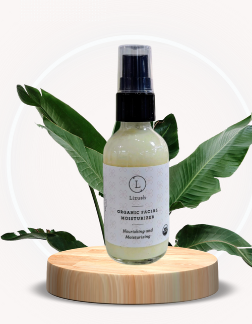 Load image into Gallery viewer, ORGANIC FACIAL MOISTURIZER Nourishing and Moisturizing by Lizush
