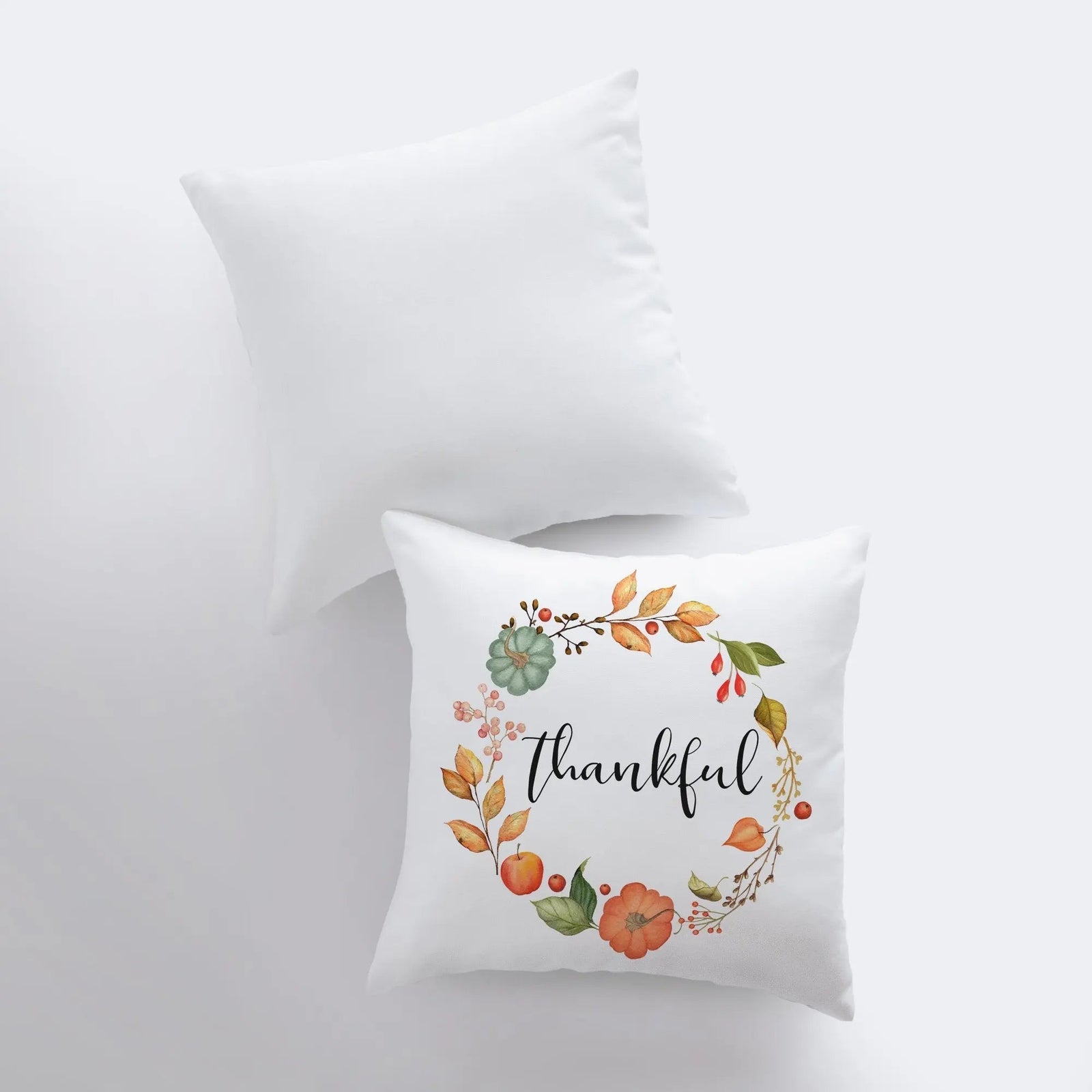 Thankful | Pillow Cover | Fall Decor | Cabin Decor Ideas | Fall Decoration | Thanksgiving Decor | Farmhouse Pillows | Country Decor | Gift by UniikPillows