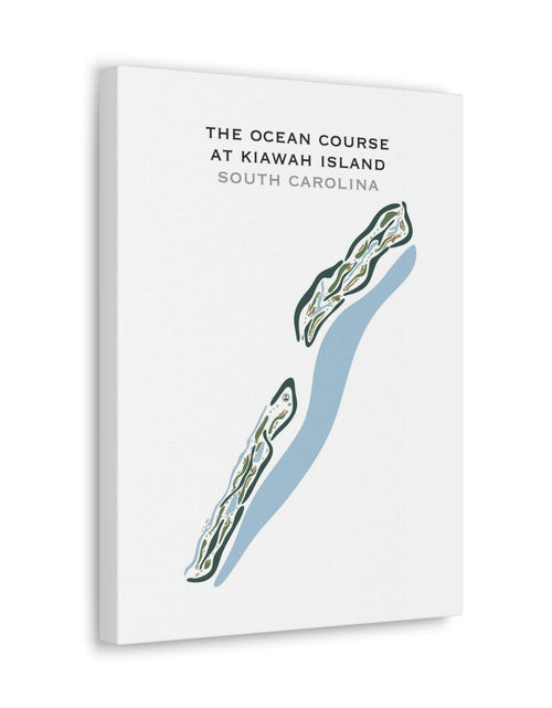 Load image into Gallery viewer, The Ocean Course at Kiawah Island, South Carolina - Printed Golf Courses by Golf Course Prints
