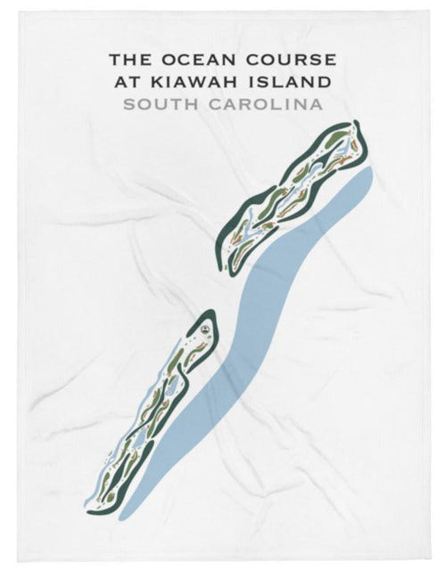Load image into Gallery viewer, The Ocean Course at Kiawah Island, South Carolina - Printed Golf Courses by Golf Course Prints

