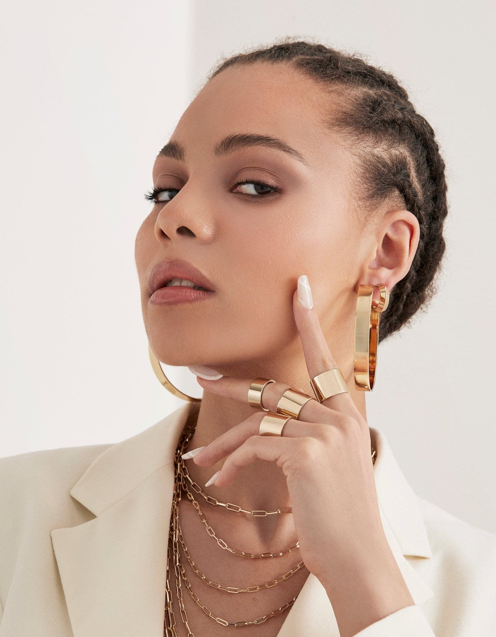 Thick Flat Ring by eklexic jewelry