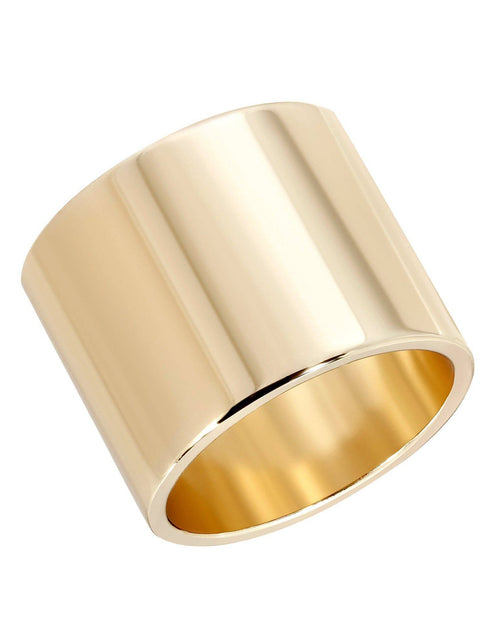 Load image into Gallery viewer, Thick Flat Ring by eklexic jewelry
