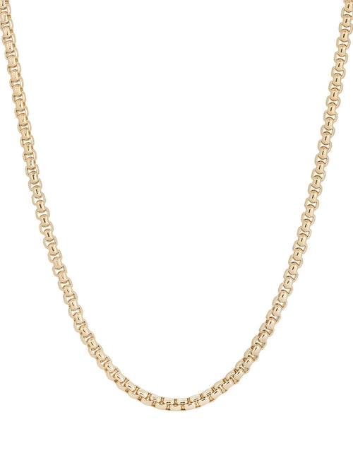 Load image into Gallery viewer, Thin Luciana Box Chain Necklace by eklexic jewelry
