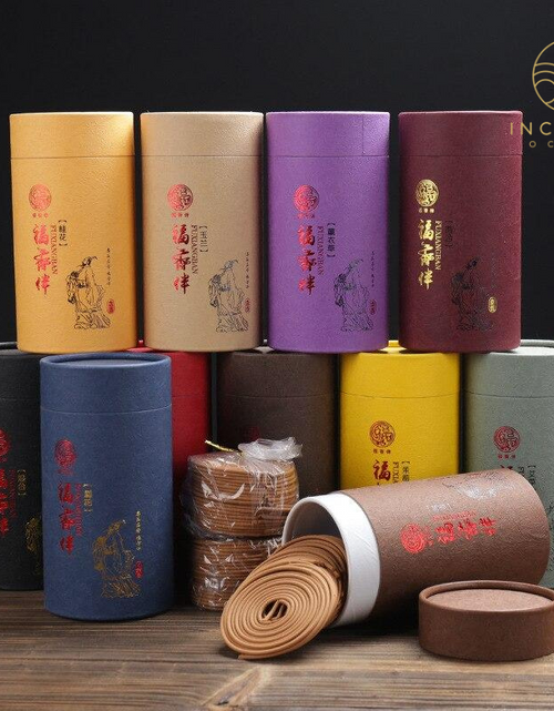 Load image into Gallery viewer, Thuja Incense Coils 120 Rings Big Box by incenseocean
