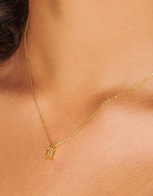 Load image into Gallery viewer, Birthstone Necklace - November by Little Sky Stone
