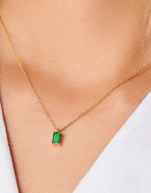 Load image into Gallery viewer, Birthstone Necklace - May by Little Sky Stone
