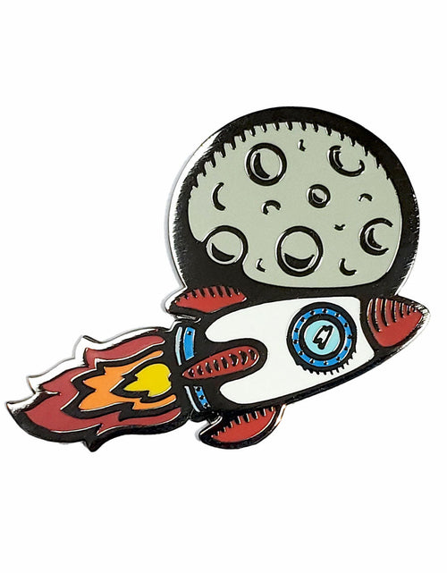 Load image into Gallery viewer, Rocket Ship Golf Ball Marker by Kolorspun
