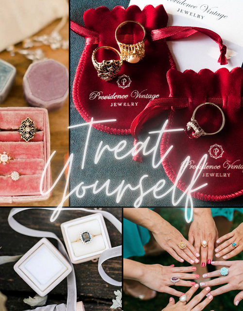 Load image into Gallery viewer, FIVE FOR ONE -Mix of 5 Vintage/Antique Rings for Women We Select Per Your Specifications Made in America - Bulk Pack by PVD Vintage Jewelry
