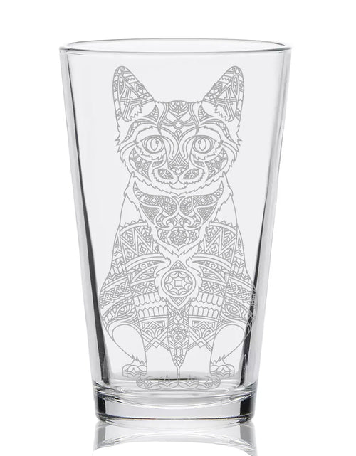 Load image into Gallery viewer, MYSTIC ANIMAL Pint Glasses by LumEngrave
